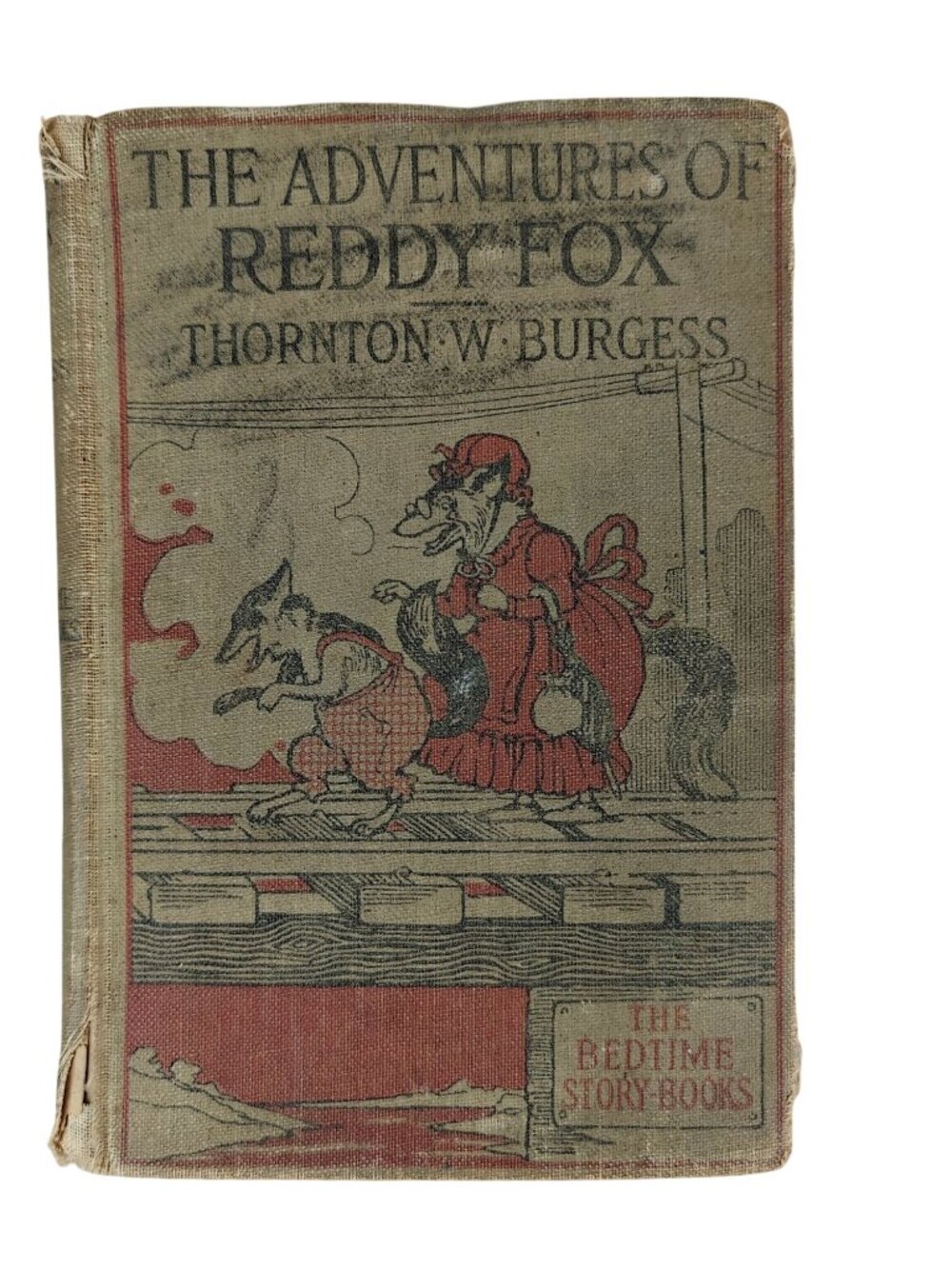 The Adventures Of Reddy Fox Thornton W. Burgess Hardcover 1923 Illustrated
